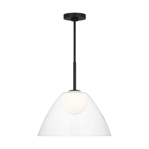 Suma Medium Pendant in Midnight Black