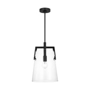 Crofton Medium Pendant in Midnight Black