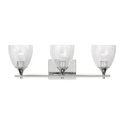 Toffino 3-Light Bath Vanity Light in Chrome