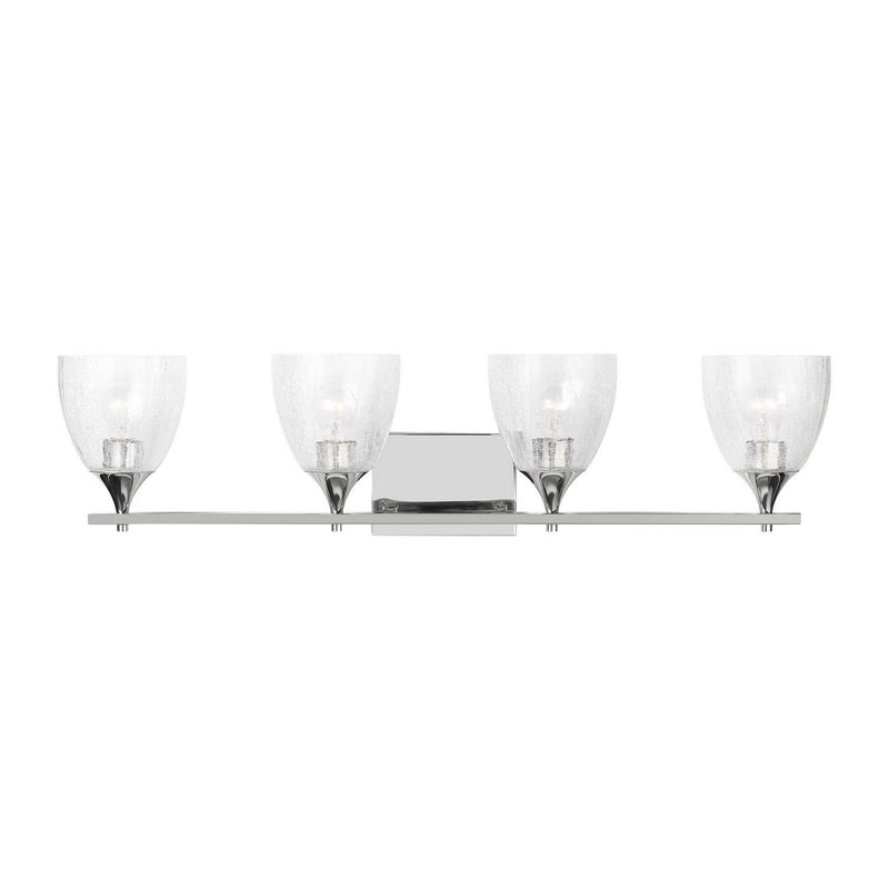 Toffino 4-Light Bath Vanity Light in Chrome