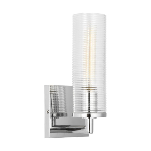 Sarita Small Bath Sconce in Chrome