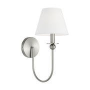 Elsay Small Wall Sconce in Brushed Nickel
