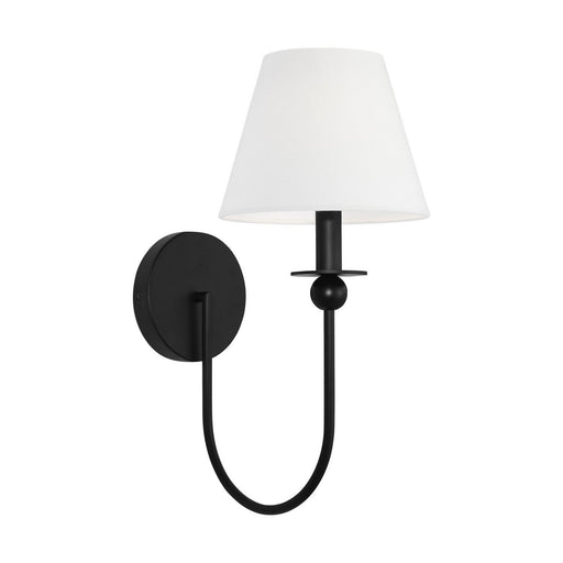 Elsay Small Wall Sconce in Midnight Black