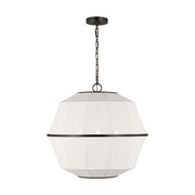 Hikari 3-Light Medium Pendant in Aged Iron