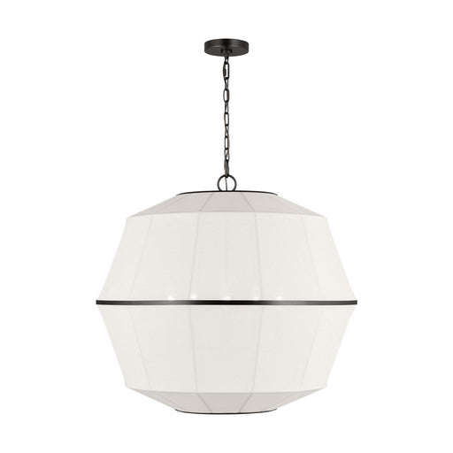 Hikari 5-Light Large Pendant in Aged Iron