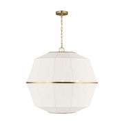 Hikari 5-Light Large Pendant in Burnished Brass