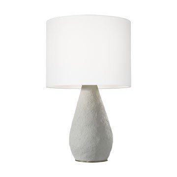 Breccia Medium Table Lamp in Cream Wash