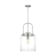 Anders Large Pendant in Brushed Nickel