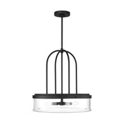 Anders 4-Light Extra Large Pendant in Midnight Black