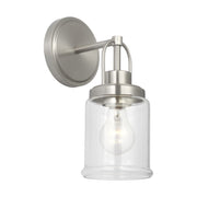 Anders Small Bath Sconce in Brushed Nickel