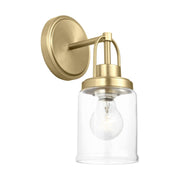 Anders Small Bath Sconce in Satin Brass