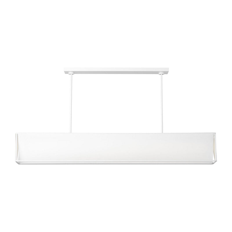 Velero Large Linear Pendant in Soft Linen