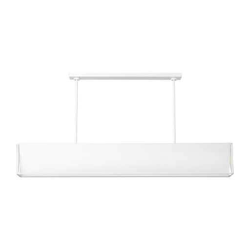 Velero Large Linear Pendant in Soft Linen