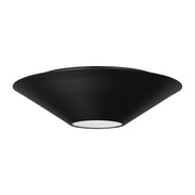 Echo Medium Wall / Ceiling Light in Midnight Black