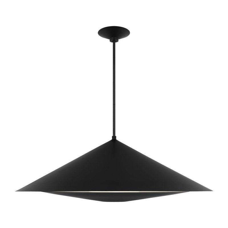 Echo Large Pendant in Midnight Black
