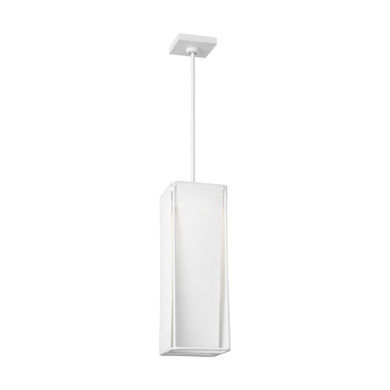Velero Large Lantern Pendant in Soft Linen