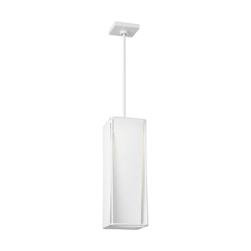Velero Large Lantern Pendant in Soft Linen