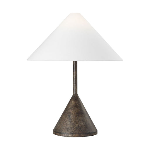 Brachion Medium Table Lamp in Rustic Bronze