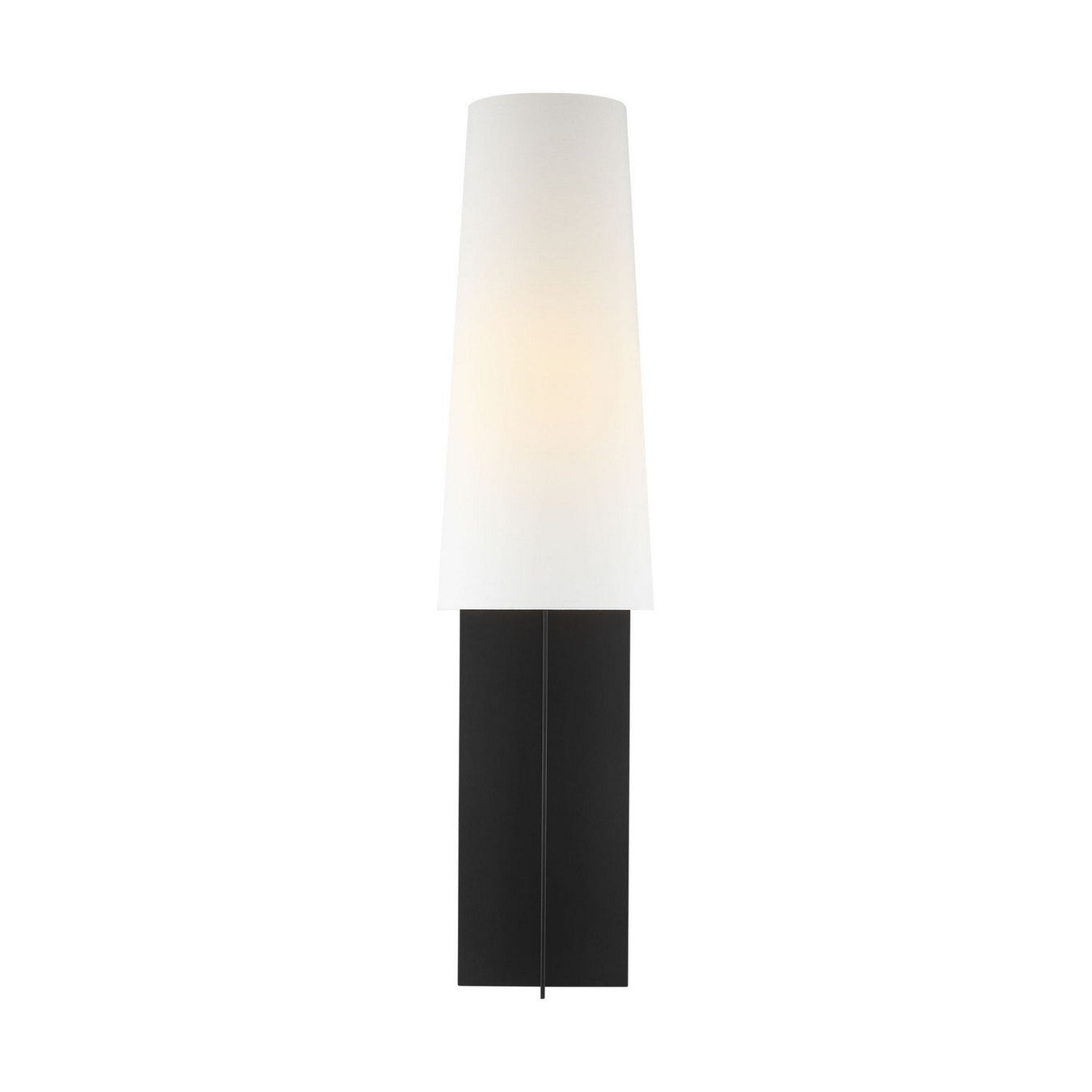 Blocco Medium Floor Lamp in Midnight Black