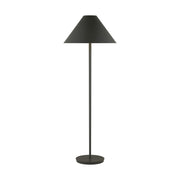 Contra Medium Floor Lamp in Matte Charcoal Black