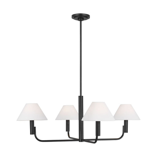 Colfax 4-Light Medium Chandelier in Aged Iron