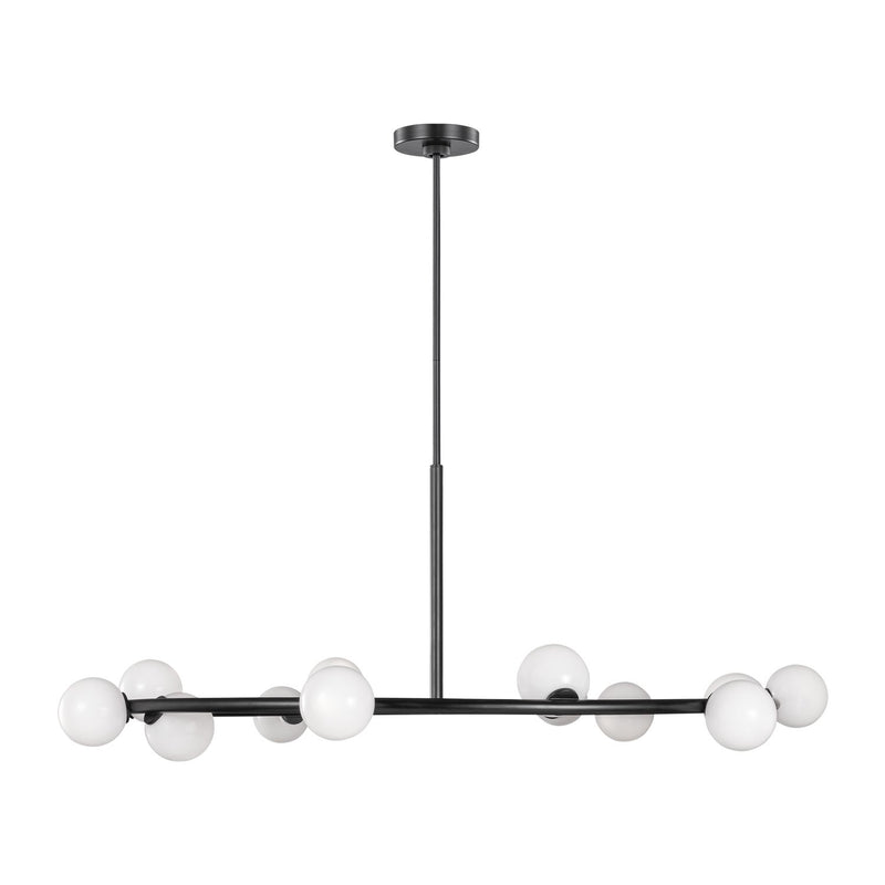 Altair 12-Light Extra Large Chandelier in Aged Iron