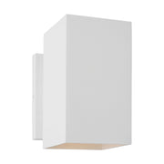 Pohl StoneStrong Medium Outdoor Wall Lantern in Outdoor Textured White