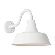 Barn Light StoneStrong Large Outdoor Wall Sconce in Outdoor Textured White