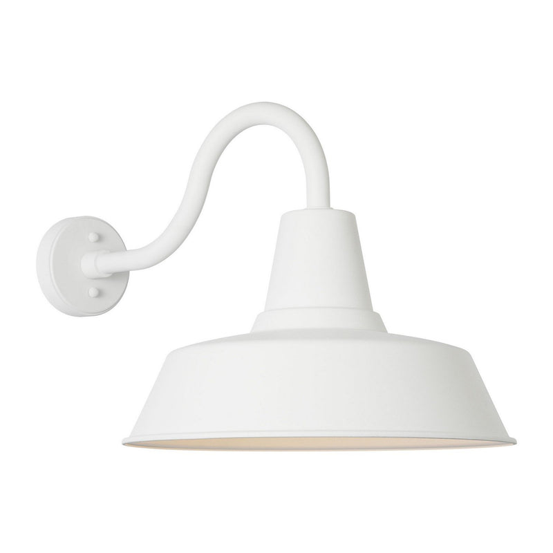 Barn Light StoneStrong Extra Large Outdoor Wall Sconce in Outdoor Textured White