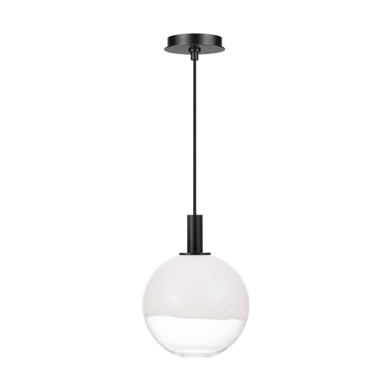 Torian Small Pendant in Aged Iron