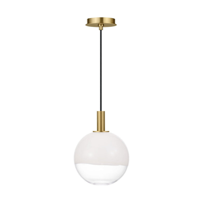 Torian Small Pendant in Burnished Brass