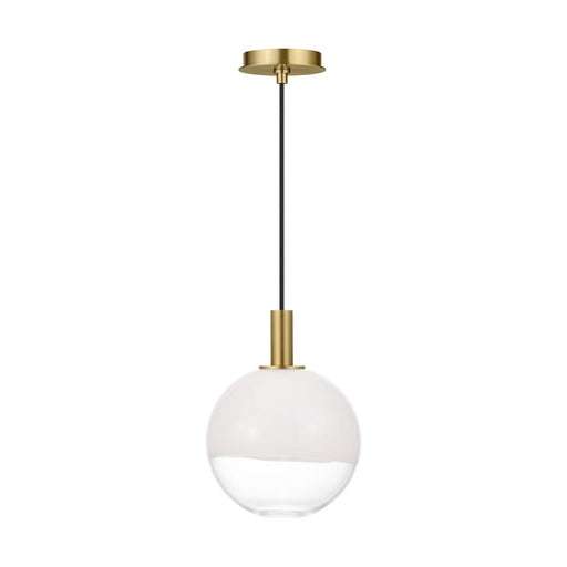 Torian Small Pendant in Burnished Brass