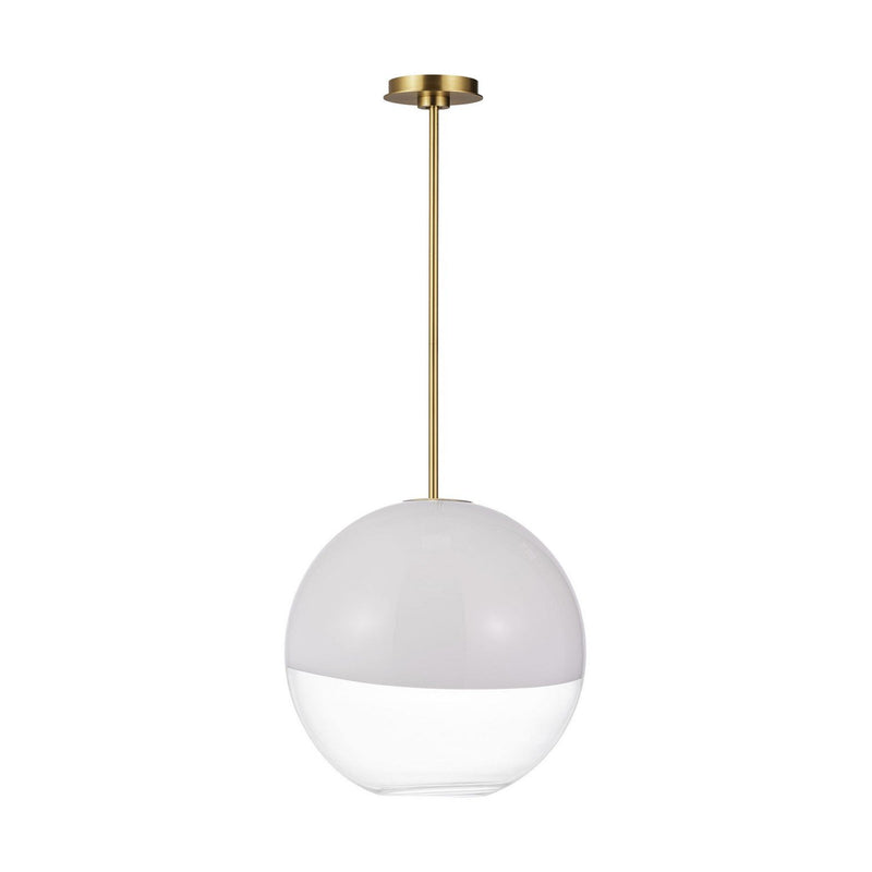 Torian Medium Pendant in Burnished Brass