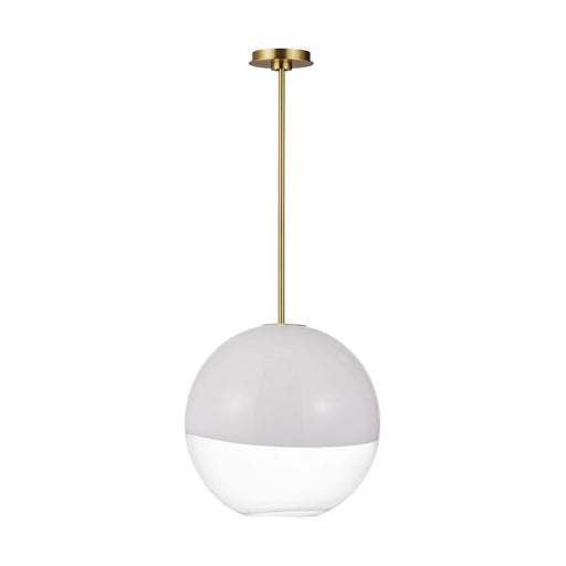 Torian Medium Pendant in Burnished Brass