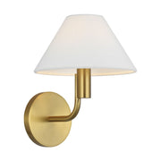 Colfax Small Wall Sconce in Burnished Brass