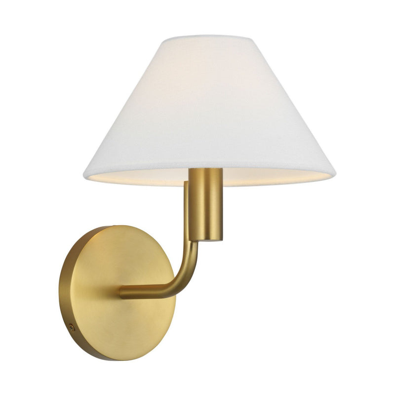 Colfax Small Wall Sconce in Burnished Brass