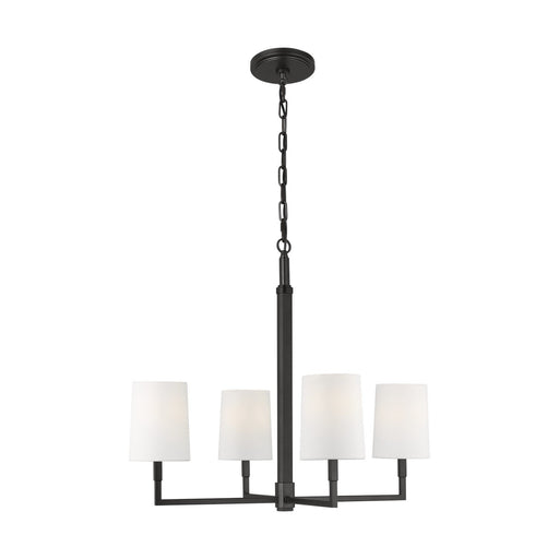 Danica 4-Light Medium Chandelier in Aged Iron