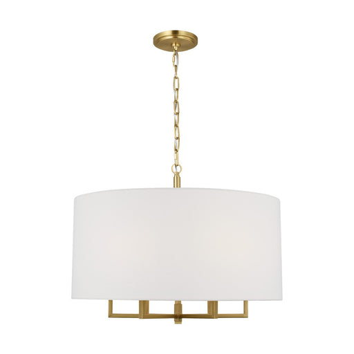 Danica 6-Light Large Pendant in Burnished Brass