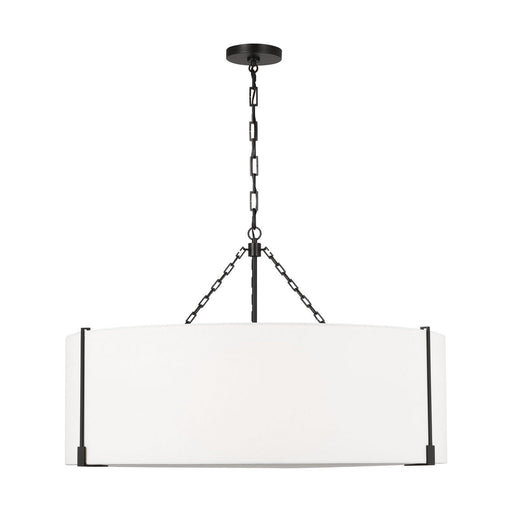 Bergen 4-Light Extra Large Pendant in Aged Iron