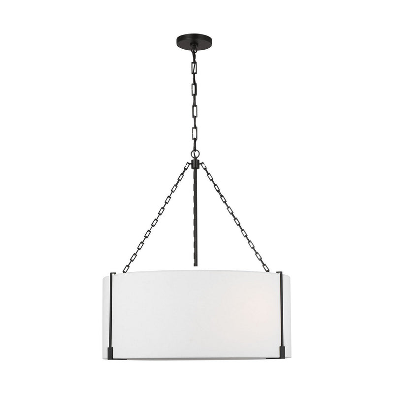 Bergen 3-Light Large Pendant in Aged Iron