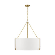 Bergen 3-Light Large Pendant in Burnished Brass