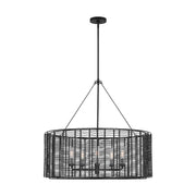Winslow Large 5-Light Pendant in Midnight Black