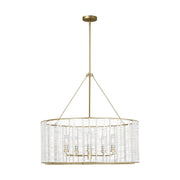 Winslow Large 5-Light Pendant in Powder-Coated Brass