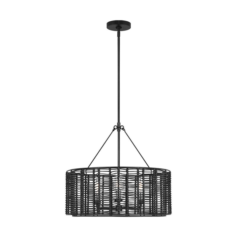 Winslow Medium 3-Light Pendant in Midnight Black