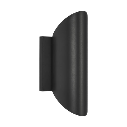 Ruxton StoneStrong Small Outdoor Wall Lantern in Textured Black