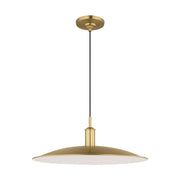 Dash Medium Pendant in Burnished Brass