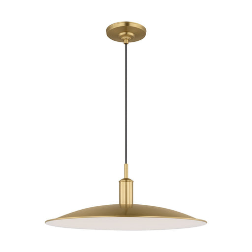 Dash Medium Pendant in Burnished Brass