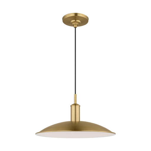 Dash Small Pendant in Burnished Brass
