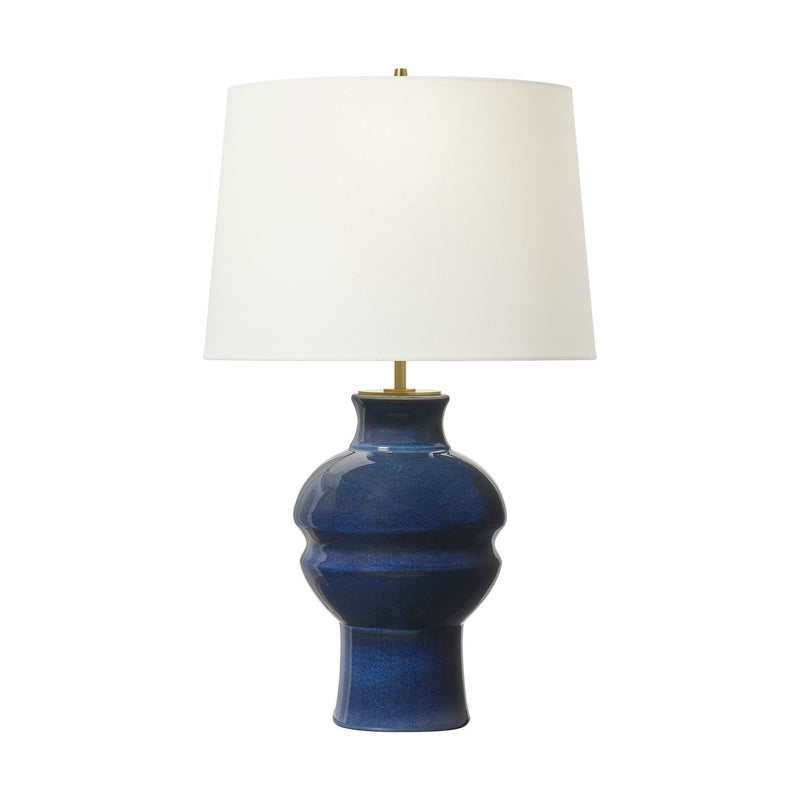 Jhoan Medium Table Lamp in Mix Blue Brown