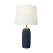 Cato Medium Table Lamp in Mix Blue Brown